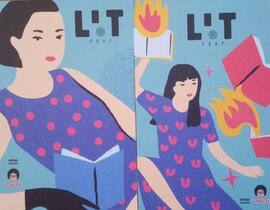 สมุดบันทึกไม่มีเส้น งานเทศกาลหนังสือไฟลุกพรึ่บ (LIT Fest)