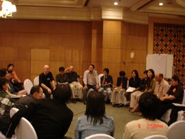 ภาพถ่ายงานสัมมนาเชิงปฏิบัติการ เรื่อง การสร้างสรรค์นิทรรศการเพื่อการเรียนรู้อย่างรื่นรมย์ (3 – 4 ...