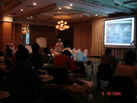 ภาพถ่ายงานสัมมนาเชิงปฏิบัติการ เรื่อง การสร้างสรรค์นิทรรศการเพื่อการเรียนรู้อย่างรื่นรมย์ (3 – 4 ...