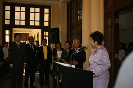 ภาพถ่ายพิธีฉลองอาคารพิพิธภัณฑ์การเรียนรู้แห่งชาติ แห่งที่ 1