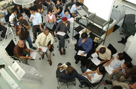 ภาพถ่ายงานแถลงข่าวการออกแบบนิทรรศการการเรียนรู้แห่งที่ 1 (25 พฤษภาคม พ.ศ. 2549)