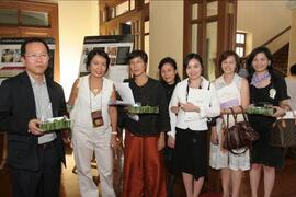 ภาพถ่ายงานแถลงข่าว การขุดค้นทางโบราณคดี (18 กันยายน พ.ศ. 2550)