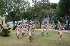 ภาพถ่ายพิธีฉลองอาคารพิพิธภัณฑ์การเรียนรู้แห่งชาติ แห่งที่ 1