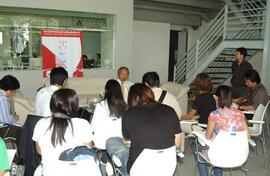 ภาพถ่ายงานแถลงข่าวการออกแบบนิทรรศการการเรียนรู้แห่งที่ 1 (25 พฤษภาคม พ.ศ. 2549)