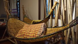 ไทยทำ...ทำทำไม : เปลญวนไม้ไผ่